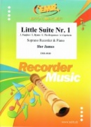 小組曲第1番（アイファー・ジェームズ）（ソプラノリコーダー+ピアノ）【Little Suite No. 1】