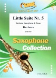 小組曲第5番（アイファー・ジェームズ）（バリトンサックス+ピアノ）【Little Suite No. 5】