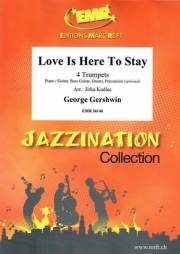 わが愛はここに（ジョージ・ガーシュウィン）（トランペット四重奏）【Love Is Here To Stay】