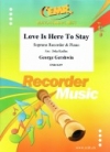 わが愛はここに（ジョージ・ガーシュウィン）（ソプラノリコーダー+ピアノ）【Love Is Here To Stay】