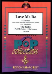 ラヴ・ミー・ドゥ（ビートルズ）（クラリネット四重奏）【Love Me Do】