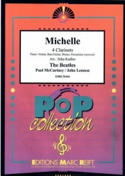 ミッシェル（ビートルズ）（クラリネット四重奏）【Michelle】