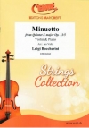 メヌエット（ルイジ・ボッケリーニ）  (ヴァイオリン＋ピアノ）【Minuetto from Quintet E major Op. 13/5】