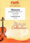 メヌエット（ルイジ・ボッケリーニ）  (ヴィオラ＋ピアノ）【Minuetto from Quintet E major Op. 13/5】