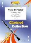 常動曲（ニコロ・パガニーニ）（クラリネット二重奏+ピアノ）【Moto Perpetuo】