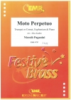 常動曲（ニコロ・パガニーニ）（金管二重奏+ピアノ）【Moto Perpetuo】