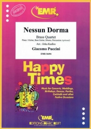 誰も寝てはならぬ（ジャコモ・プッチーニ） (金管四重奏)【Nessun Dorma】