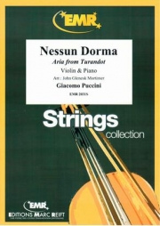 誰も寝てはならぬ（ジャコモ・プッチーニ） (ヴァイオリン+ピアノ)【Nessun Dorma】