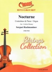 ノクターン（セルゲイ・ラフマニノフ） (ストリングベース+ピアノ)【Nocturne】