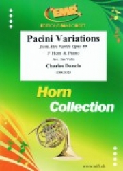 パッチーニの主題によるエア・バリエ・Op.89（シャルル・ダンクラ）  (ホルン+ピアノ)【Pacini Variations from Airs Variés Opus 89】