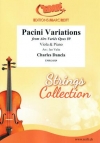 パッチーニの主題によるエア・バリエ・Op.89（シャルル・ダンクラ）  (ヴィオラ+ピアノ)【Pacini Variations from Airs Variés Opus 89】