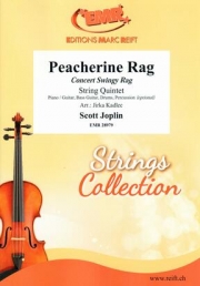 ピーチェリン・ラグ（スコット・ジョプリン）  (弦楽五重奏)【Peacherine Rag】