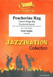 ピーチェリン・ラグ（スコット・ジョプリン）  (木管四重奏)【Peacherine Rag】