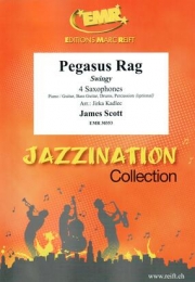 ペガサス・ラグ（ジェームス・スコット） (サックス四重奏)【Pegasus Rag】
