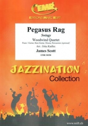 ペガサス・ラグ（ジェームス・スコット） (木管四重奏)【Pegasus Rag】
