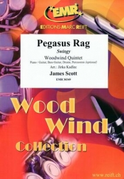 ペガサス・ラグ（ジェームス・スコット） (木管五重奏)【Pegasus Rag】