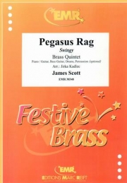 ペガサス・ラグ（ジェームス・スコット） (金管五重奏)【Pegasus Rag】
