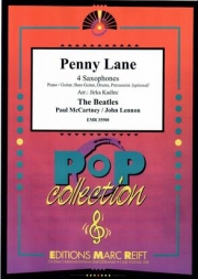 ペニー・レイン（ビートルズ）（サックス四重奏）【Penny Lane】