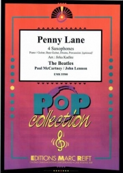 ペニー・レイン（ビートルズ）（サックス四重奏）【Penny Lane】