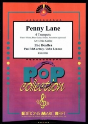 ペニー・レイン（ビートルズ）（トランペット四重奏）【Penny Lane】