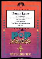 ペニー・レイン（ビートルズ）（トロンボーン四重奏）【Penny Lane】