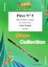 小品・No.5（セザール・フランク）（オーボエ+ピアノ）【Pièce No. 5】
