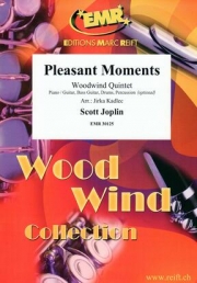 楽しい瞬間（スコット・ジョプリン）  (木管五重奏)【Pleasant Moments】