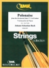 ポロネーズ（バッハ）  (チェロ+ピアノ)【Polonaise from the Orchestral Suite No.2 in B minor】