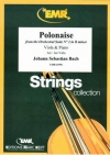 ポロネーズ（バッハ）  (ヴィオラ+ピアノ)【Polonaise from the Orchestral Suite No.2 in B minor】