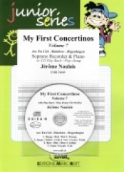 初めての小協奏曲・Vol.7（ジェローム・ノーレ）（ソプラノリコーダー+ピアノ）【My First Concertinos Volume 7】