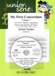 初めての小協奏曲・Vol.7（ジェローム・ノーレ）（テナーサックス+ピアノ）【My First Concertinos Volume 7】