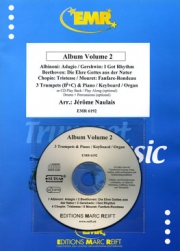 アルバム・Vol.2（ジェローム・ノーレ編曲）（トランペット三重奏）【Album Volume 2】