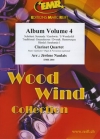アルバム・Vol.4（ジェローム・ノーレ編曲）（クラリネット四重奏）【Album Volume 4】