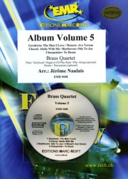アルバム・Vol.5（ジェローム・ノーレ編曲）（金管四重奏）【Album Volume 5】