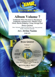 アルバム・Vol.7（ジェローム・ノーレ編曲）（金管五重奏）【Album Volume 7】