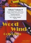 アルバム・Vol.8（ジェローム・ノーレ編曲）（クラリネット四重奏）【Album Volume 8】