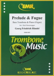 プレリュードとフーガ (ヘンデル)（バストロンボーン+ピアノ）【Prelude & Fugue】