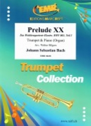 プレリュード・20・BWV865（バッハ）  (トランペット+ピアノ)【Prelude XX BWV 865】
