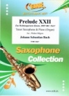 プレリュード・22・BWV867（バッハ）  (テナーサックス+ピアノ)【Prelude XXII BWV 867】