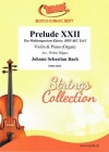 プレリュード・22・BWV867（バッハ）  (ヴァイオリン+ピアノ)【Prelude XXII BWV 867】