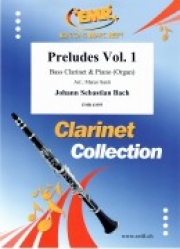 プレリュード・Vol.1（バッハ）  (バスクラリネット+ピアノ)【Preludes Vol. 1】