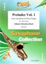 プレリュード・Vol.1（バッハ）  (テナーサックス+ピアノ)【Preludes Vol. 1】