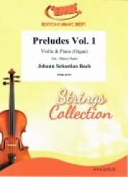 プレリュード・Vol.1（バッハ）  (ヴァイオリン+ピアノ)【Preludes Vol. 1】