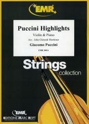 プッチーニ・ハイライト（ジャコモ・プッチーニ） (ヴァイオリン+ピアノ)【Puccini Highlights】