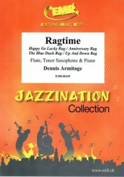 ラグタイム曲集（デニス・アーミテージ）  (木管二重奏+ピアノ)【Ragtime】
