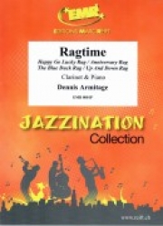 ラグタイム曲集（デニス・アーミテージ）  (クラリネット+ピアノ)【Ragtime】