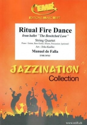 火祭りの踊り（マヌエル・デ・ファリャ） (弦楽四重奏)【Ritual Fire Dance from ballet The Bewitched Love】
