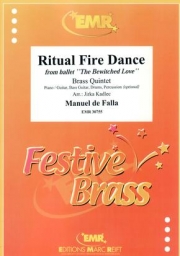 火祭りの踊り（マヌエル・デ・ファリャ） (金管五重奏)【Ritual Fire Dance from ballet The Bewitched Love】