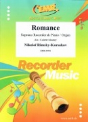 ロマンス（ニコライ・リムスキー＝コルサコフ） (ソプラノリコーダー+ピアノ)【Romance】