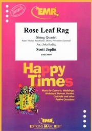 ローズ・リーフ・ラグ（スコット・ジョプリン）  (弦楽四重奏)【Rose Leaf Rag】